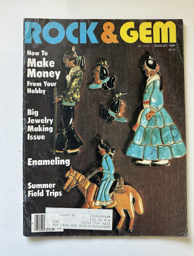 Vintage rock gem magazine - rock, &