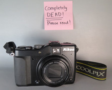 **FAULTY** NIKON Coolpix P7000 DIGITAL CAMERA BODY (DEAD - Spares/Repairs)