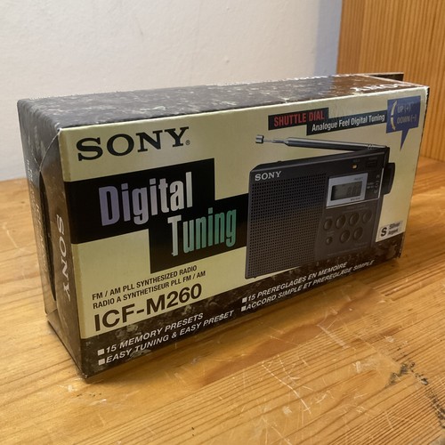 Vintage sony icf - vintage, icf-m260l