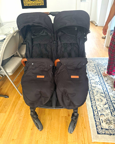 Ickle bubba double pram - ickle,
