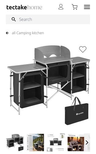 Tectake camp kitchen brand - camp,