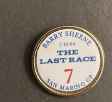 Barry Sheene Last Race Pin