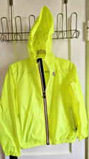 K-WAY designed Italy P LE VRAI 30. CLAUDE Yellow Soleil windbreaker  12Y