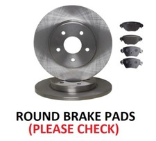 FOR JAGUAR X-TYPE (00-) 2.0 2.1 2.2 TDCi 2.5 3.0 V6 REAR BRAKE DISCS & PADS SET