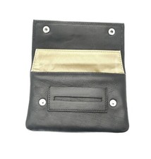 Soft black leather cigarette - soft,