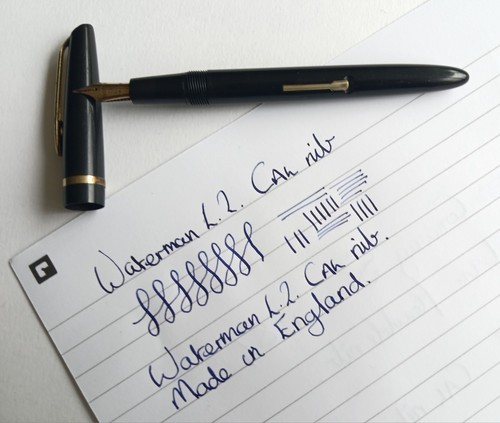 Vintage waterman fountain - l2,
