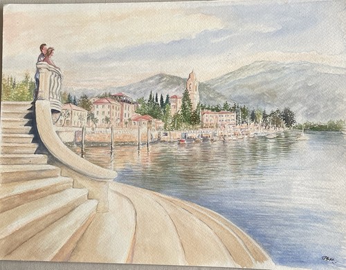 Small watercolour lake garda - small,