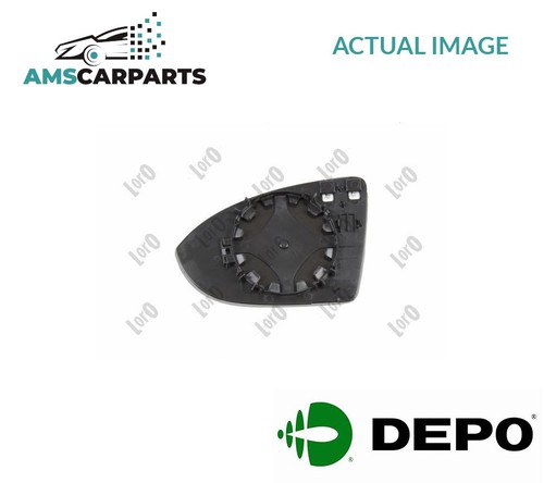 Rear view mirror glass - rear, lhd