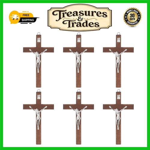 Elegant small wooden crucifix - elegant,