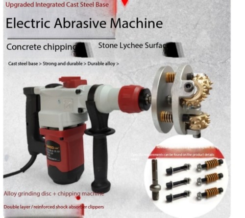 Electric chipping machine for - chipping,