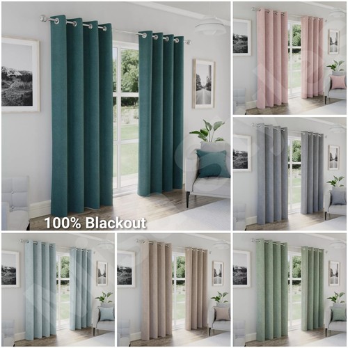 100 blackout thermal curtains - 100%,