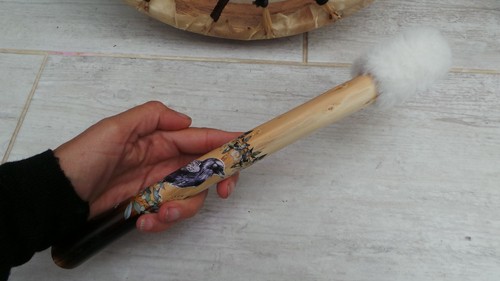 Drumbeater handmade for skin - for,