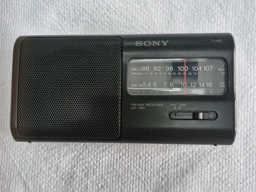 Sony icf 380 2 band - fm/am,