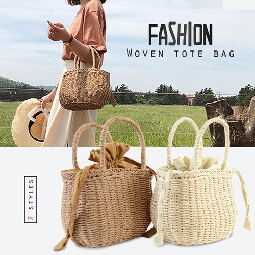 Retro wicker women - women, handbag