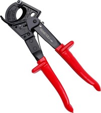 Heavy Duty Ratchet Cable Cutter Cut up to 240mm² Ratcheting Wire Cut Hand Tool