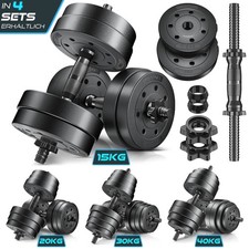 RE:SPORT® 2 Piece Dumbbell Set Dumbbells Dumbbells Adjustable Strength Training Fitness