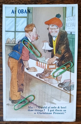 Oban shoe shop - shop, 1934