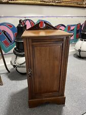 Antique Victorian Mahogany Bedside Table Cabinet