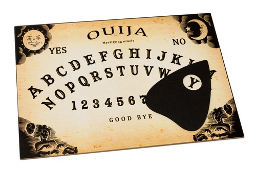 Wooden ouija board - ouija, game
