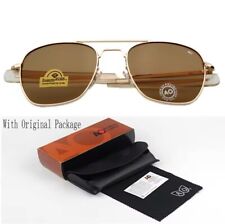 Pilot Sunglasses For Men Vintage Brand Designer Military Us Army Sunglasses