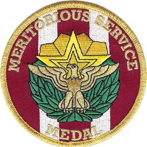 Meritorious service medal - 4.5",