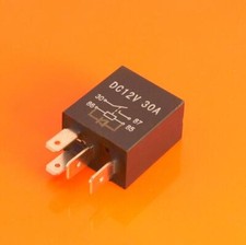 High Quality Micro Relay 12V 30 Amp 4 Pin Normally Open with Diode - Car Van