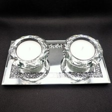Mirrored Double Tealight