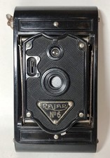 Rajar No.6 Folding Camera | 1930s British Bakelite Bellows Camera | Collectible
