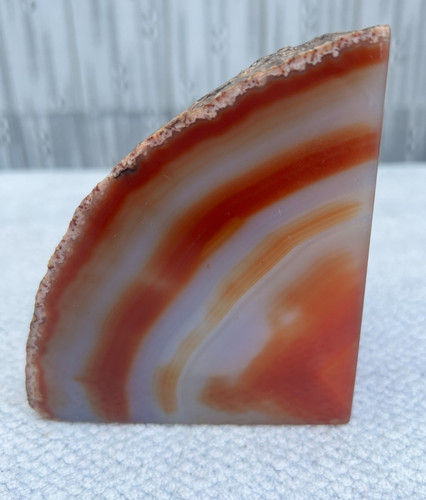 Polished orange white - polished, &