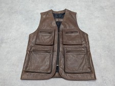 Vtg Nopiel Waistcoat Mens M