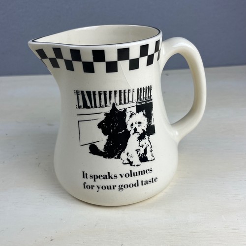 Vintage black white scotch - black,