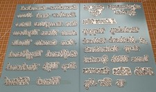 Collection Of Sentiment Dies With A Rounded Font     Under £1 A Sentiment