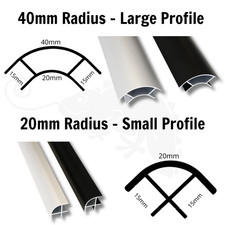 Aluminum Corner Profile - 15mm