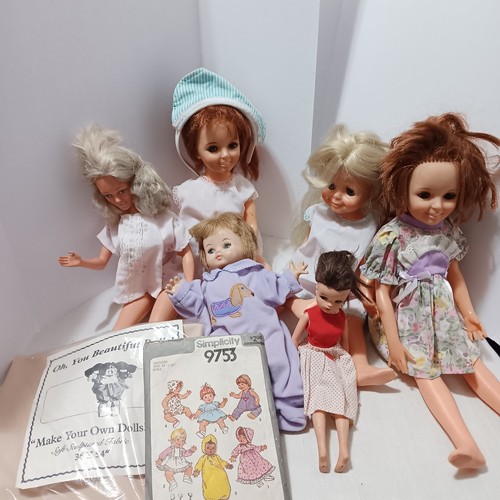 Vtg doll lot for - vtg, repair