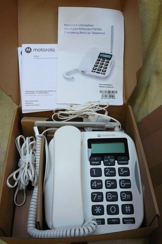Motorola fw500 emergency - motorola,