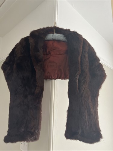 Vintage stole fur - vintage,
