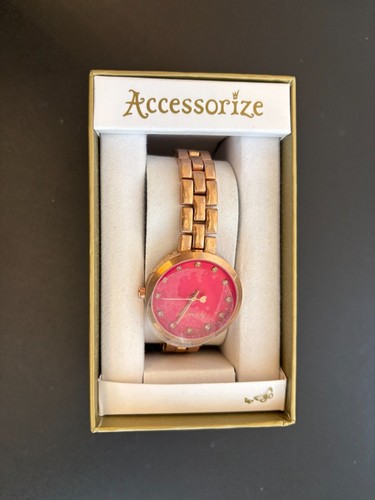 Accessorize ladies pink dial - accessorize,