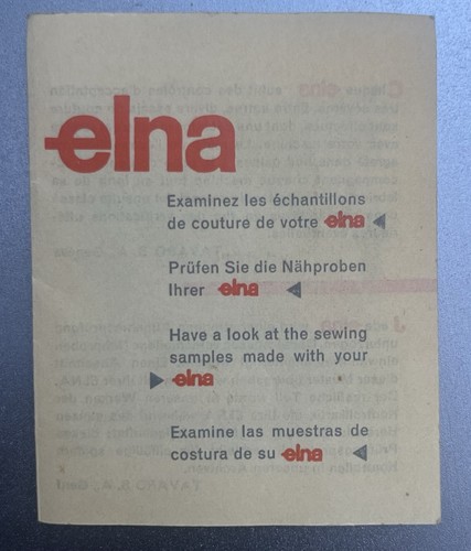 Vintage elna swiss made lot - elna,