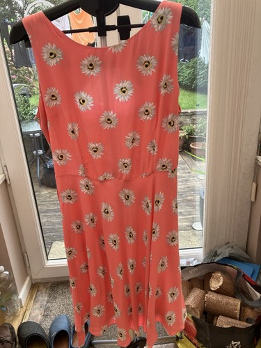 Red herring flowered dress - red,