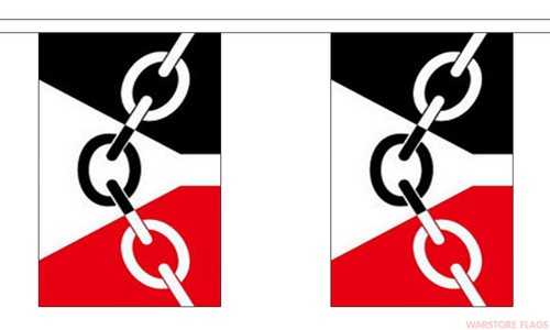 Black country bunting metres - bunting, 9