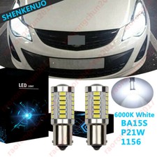 2X P21W LED Daytime Running Light DRL Error Free For VW Scirocco MK3 2008-2017