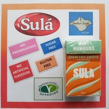 SULA sugar free sweets with