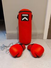 Outshock Kids Hanging Punchbag With Gloves, Great Condition