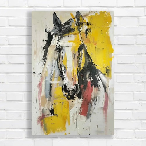 Vibrant abstract horse - vibrant,