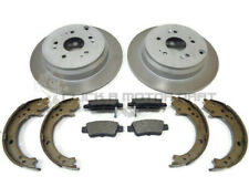 REAR 2 BRAKE DISCS & PADS &