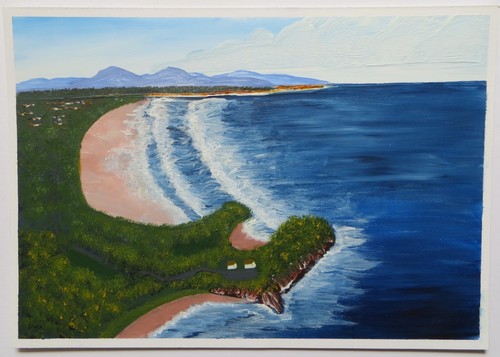 Coastal bay beach sea - bay,