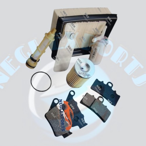 Brake pad with service kit - brake,