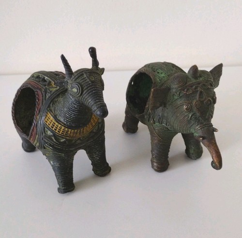 Vintage bronze animal - vintage,