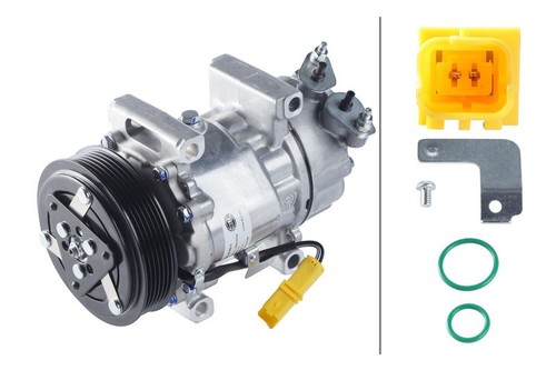 Air con compressor - a/c, fits