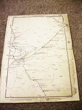Railway history map plan